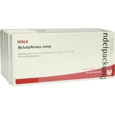 BETULA/ARNICA komp. ampuller, 50X1 ml BETULA/ARNICA komp. ampuller, 50X1 ml