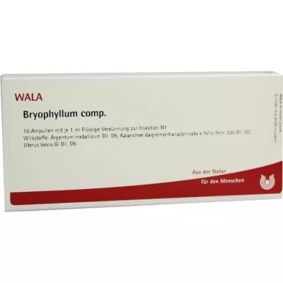 BRYOPHYLLUM COMP.Ampuller, 10X1 ml BRYOPHYLLUM COMP.Ampuller, 10X1 ml