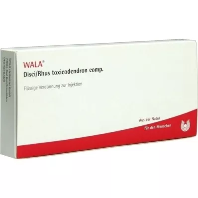 DISCI/Rhus toxicodendron comp.ampuller, 10X1 ml DISCI/Rhus toxicodendron comp.ampuller, 10X1 ml