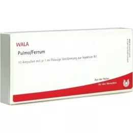 PULMO/FERRUM Ampuller, 10X1 ml