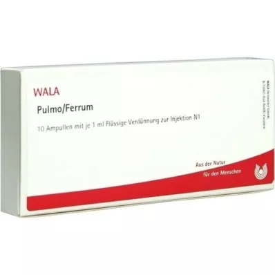 PULMO/FERRUM Ampuller, 10X1 ml PULMO/FERRUM Ampuller, 10X1 ml