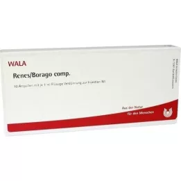 RENES/BORAGO komp. ampuller, 10X1 ml