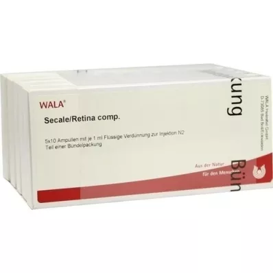 SECALE RETINA komp. ampuller, 50X1 ml SECALE RETINA komp. ampuller, 50X1 ml