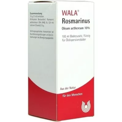 ROSMARINUS OLEUM eterum 10 %, 100 ml ROSMARINUS OLEUM eterum 10 %, 100 ml