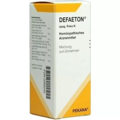 DEFAETON spag.Peka N dråper, 50 ml