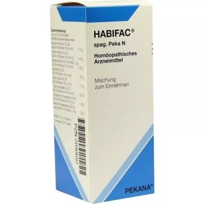 HABIFAC spag.Peka N dråper, 100 ml HABIFAC spag.Peka N dråper, 100 ml