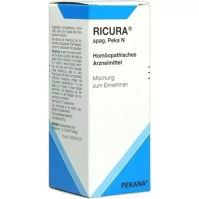 RICURA spag.Peka N dråper, 50 ml RICURA spag.Peka N dråper, 50 ml