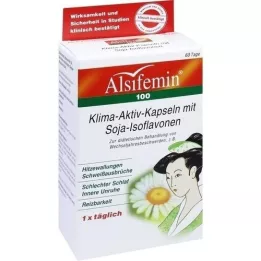 ALSIFEMIN 100 Klima-Aktiv med soya 1x1 kapsler, 60 stk