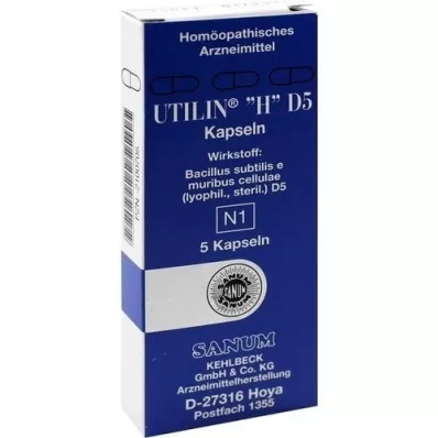 UTILIN H D 5 kapsler, 5 stk