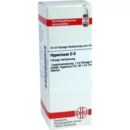 HYPERICUM D6 Fortynning, 20 ml