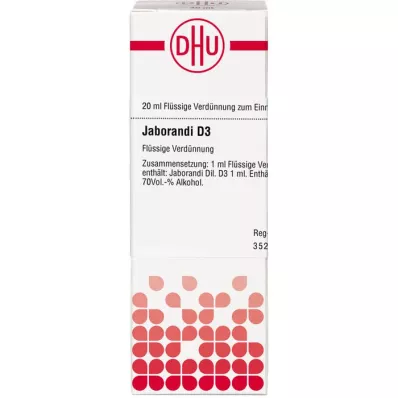 JABORANDI D3 fortynning, 20 ml JABORANDI D3 fortynning, 20 ml