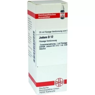 JODUM D 12 Fortynning, 20 ml JODUM D 12 Fortynning, 20 ml