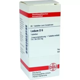 LEDUM D 6 tabletter, 80 stk