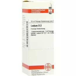 LEDUM D 2 Fortynning, 20 ml