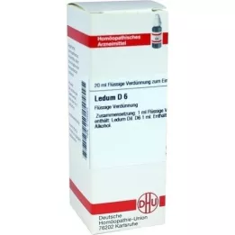 LEDUM D6 Fortynning, 20 ml