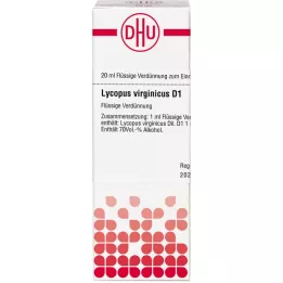 LYCOPUS VIRGINICUS D 1 fortynning, 20 ml