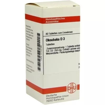OKOUBAKA D 3 tabletter, 80 stk OKOUBAKA D 3 tabletter, 80 stk