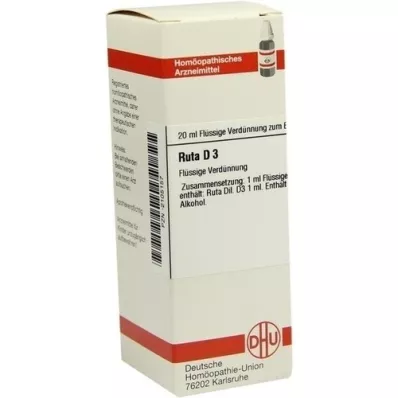 RUTA D3 fortynning, 20 ml RUTA D3 fortynning, 20 ml
