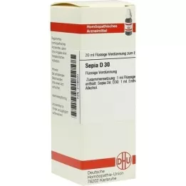 SEPIA D 30 Fortynning, 20 ml