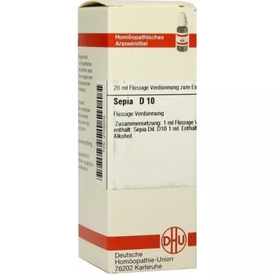 SEPIA D 10 fortynning, 20 ml SEPIA D 10 fortynning, 20 ml