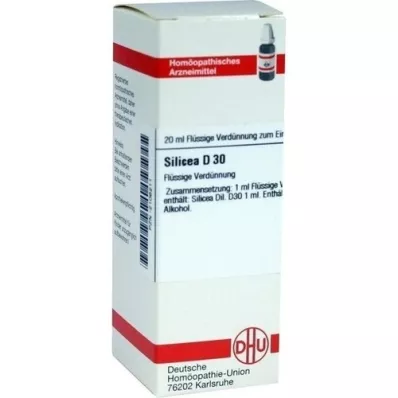 SILICEA D 30 Fortynning, 20 ml