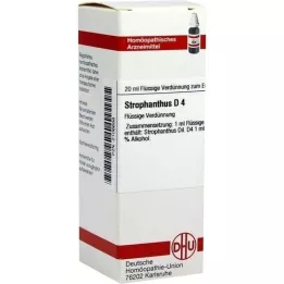 STROPHANTHUS D4 fortynning, 20 ml