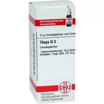 THUJA D 3 kuler, 10 g THUJA D 3 kuler, 10 g