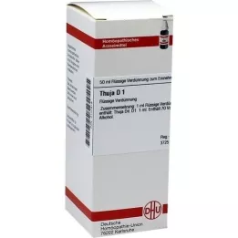 THUJA D 1 fortynning, 50 ml