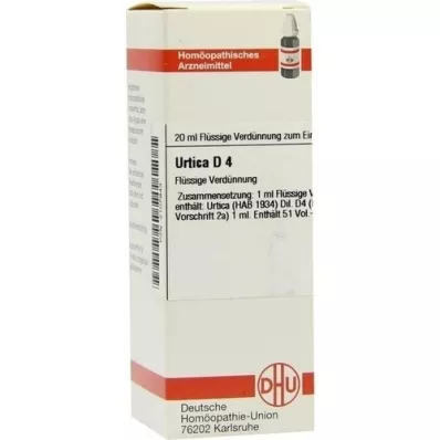 URTICA D4 fortynning, 20 ml