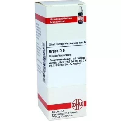 URTICA D6 Fortynning, 20 ml