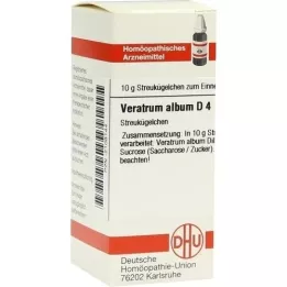 VERATRUM ALBUM D 4 kuler, 10 g