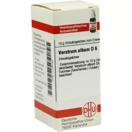 VERATRUM ALBUM D 6 kuler, 10 g