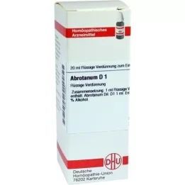 ABROTANUM D 1 fortynning, 20 ml