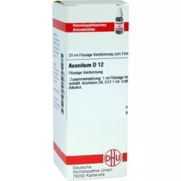 ACONITUM D 12 Fortynning, 20 ml