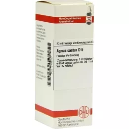 AGNUS CASTUS D6 Fortynning, 20 ml
