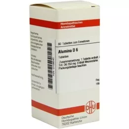 ALUMINA D 6 tabletter, 80 stk