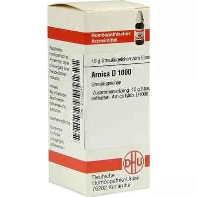 ARNICA D 1000 kuler, 10 g ARNICA D 1000 kuler, 10 g