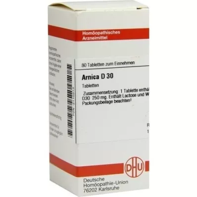 ARNICA D 30 tabletter, 80 stk