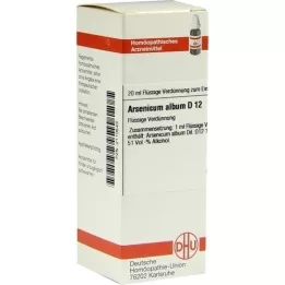 ARSENICUM ALBUM D 12 Fortynning, 20 ml