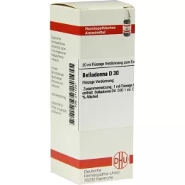 BELLADONNA D 30 Fortynning, 20 ml