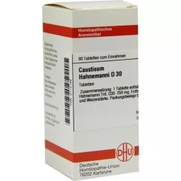 CAUSTICUM HAHNEMANNI D 30 tabletter, 80 stk