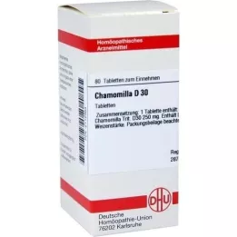 CHAMOMILLA D 30 tabletter, 80 stk