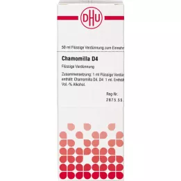 CHAMOMILLA D 4 fortynning, 50 ml