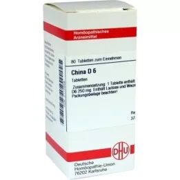 CHINA D 6 tabletter, 80 stk