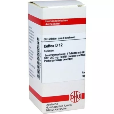 COFFEA D 12 tabletter, 80 stk