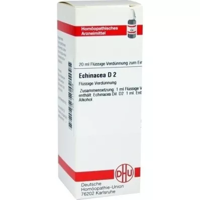 ECHINACEA HAB D 2 Fortynning, 20 ml ECHINACEA HAB D 2 Fortynning, 20 ml