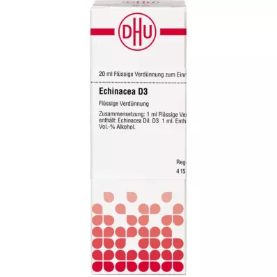 ECHINACEA HAB D3 fortynning, 20 ml ECHINACEA HAB D3 fortynning, 20 ml