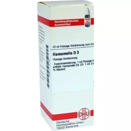 HAMAMELIS D3 fortynning, 20 ml
