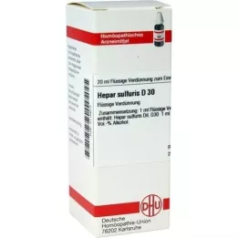 HEPAR SULFURIS D 30 Fortynning, 20 ml