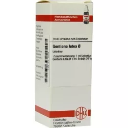 GENTIANA LUTEA Modertinktur, 20 ml